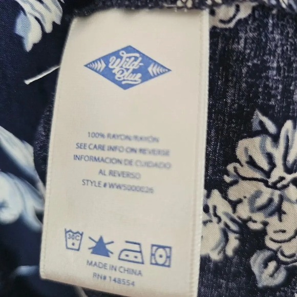 Sadie Robertson Wild Blue Floral‎ Dress Medium - Picture 6 of 7